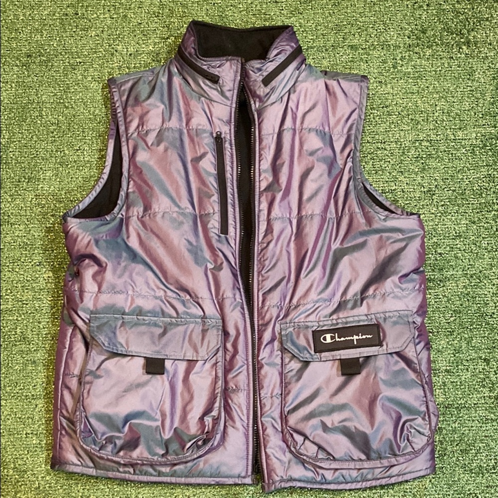Champion Reverse Weave Reversible 2 In 1 Vest (Me… - image 1